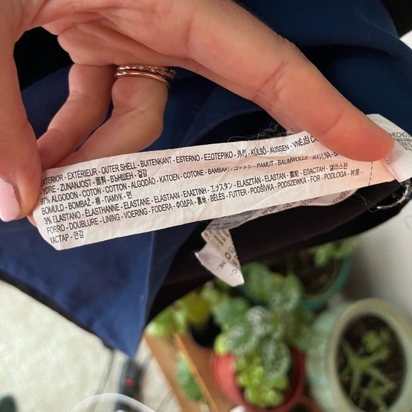 Zara Blue & Black Colorblock Cocktail Dress - Picture 8 of 9